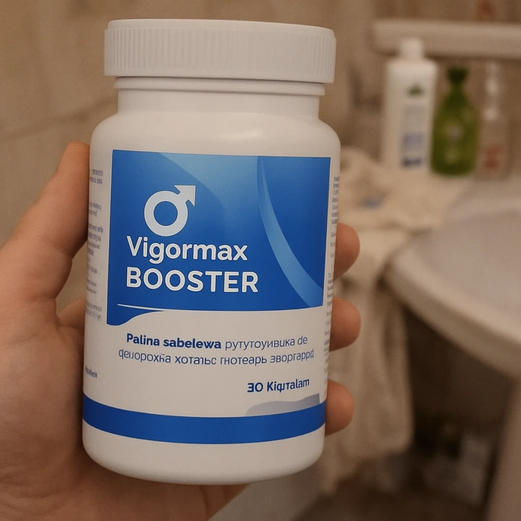 Zdjęcie opakowania Vigormax Booster od prawdziwego klienta
